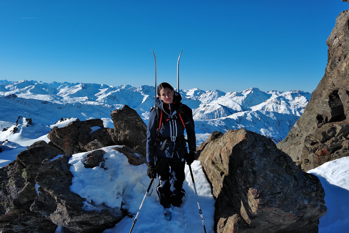 Field testing gear in alpine conditions